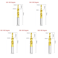 Miniatyrbilde 2 av 8: Avgrading Drill Spiralbor M5-180 GRADER M5-180 GRADER M5-180 Degree