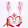 Miniatyrbilde 9 av 10: Rabbit Ears Mask Anime Mask TYPE B TYPE B Type B