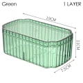 Pikkukuva 5 / 10: Korvakoru Organizer Korulaatikot Organizer GREEN 3 LAYER 3 LAYER Green 3 Layer-3 Layer