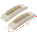 Miniatyrbilde 2 av 10: 8 STK Håndtak Skap Håndtak SORT 8 STK 8 STK Black 8Pcs-8Pcs