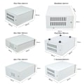 Miniatyrbillede 2 af 10: Indkapsling Project Case Junction Box 80X200X160MM 80x200x160mm