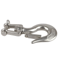 Pikkukuva 10 / 10: Kääntyvä nostoketjukoukku Clevis Slip Hook Crane Kääntyvä koukku