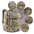 Miniatyrbillede 6 af 6: Militær Taktisk Rygsæk Army Molle Taske SORT SORT
