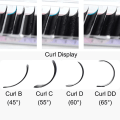 Miniatyrbillede 3 af 10: YY Shape Triple Split Tips MIX 8-14MMCURL C CURL C Mix 8-14mmCurl C
