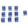 Miniatyrbild 1 av 10: 10 st/ set DND-tärningar Polyedriska tärningar STYLE 01 STYLE 01 Style 01
