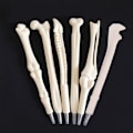 Miniatyrbilde 1 av 10: 5/6 STK Kulepenn Gel Pen SORT BLEKK-6 STK SVART BLEKK-6 STK Black Ink-6PCS