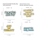 Miniatyrbilde 2 av 8: Morsomme emaljepinner Lapel Pin 2 2 2