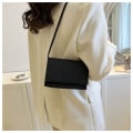 Miniatyrbillede 5 af 10: Crossbody Tasker Filt skuldertaske SORT black