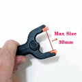 Miniatyrbilde 3 av 10: 1 STK/10 STK Fjærklemme Håndfeste 10 STK BLÅ 10 STK BLÅ 10pcs blue
