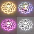 Miniatyrbilde 8 av 10: LED-krystall-taklys Lysekronelampe FARGERIKT LYS Colorful Light
