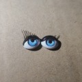Miniatyrbillede 3 af 10: Dukkeøjne Glasøjne TYPE D TYPE D Type D