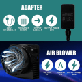 Miniatyrbillede 3 af 8: Oppustelig luftblæser Blæser 4000RPM 4000RPM 4000RPM