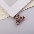 Miniatyrbilde 3 av 8: Vintage metalllinjal rett linjal COPPER-B COPPER-B Copper-B