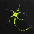 Miniatyrbilde 3 av 6: Five Claw Square Bait Fishhooks Eksplosjonsstrengkrok 8 8 8