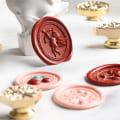 Miniatyrbilde 6 av 9: 2stk Voksforsegling Segl Stempelhode KRONEKRONE Crown