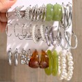 Miniatyrbillede 4 af 10: Twist Chain Øreringe Simple Ørering C C C
