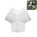 Miniatyrbillede 4 af 10: Udstødningskanalforbindelse Hurtigventilationsrørsamling 100MMT 100mmT Shape