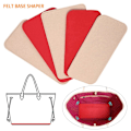 Miniatyrbillede 4 af 8: Filt Base Shaper Tote Bag Bundstøtte SORT M black M