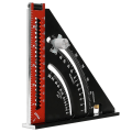 Miniatyrbilde 7 av 10: Folding Triangle Linjal Firkanter Linjal Vinkel Gradestokk