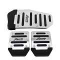 Miniatyrbild 1 av 10: 3st/ set Bilpedal Cover SILVER Silver