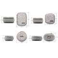 Miniatyrbillede 2 af 10: Digital opbevaringstaske USB-kabeltasker SORT STYLE 1 STYLE 1 black Style 1-Style 1