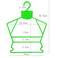 Pikkukuva 2 / 10: 5 KPL Baby vaateripustin Yksiosainen vaateteline VIHREÄ 5 KPL 5 KPL Green 5pcs-5pcs