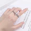 Miniatyrbillede 6 af 10: Angstring 925 Sterling Sølv C C C