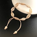 Miniatyrbillede 5 af 9: 5 stk Sea Shell Armbånd SORT black