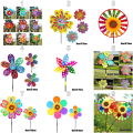 Miniatyrbilde 2 av 10: Fargerike dyrevindmøller Layout Pinwheels Leker 8 8 8