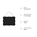 Miniatyrbilde 5 av 5: Tavle Signs Message Board Sign Memo Message Sign