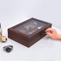 Miniatyrbillede 10 af 10: Urkasse Pu Læder 6 GRIDS 6 GRIDS 6 Grids