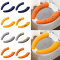 Pikkukuva 10 / 10: WC-istuimen cover WC-pehmusteen tyyny HARMAA 2 2 Grey 2-2