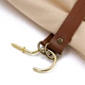 Miniatyrbillede 7 af 9: Gardinholder Rope Læder Tiebacks SORT black