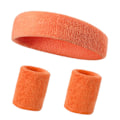 Miniatyrbillede 4 af 10: 3stk/sæt Wrist Guards Sports Pandebånd SORT Black