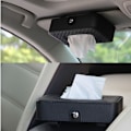 Miniatyrbillede 4 af 10: Car Tissue Box Tissue Holder BRUN STRAP-ON VERSION STRAP-ON Brown Strap-on version-Strap-on version
