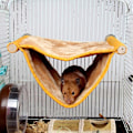 Miniatyrbillede 5 af 10: Kæledyr Fuglepapegøjebure Hamsterrede GUL L Yellow L