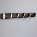 Miniatyrbillede 1 af 10: Frakkekroge Foldekrog GULD 6 KRAGE 6 KRAGE Gold 6 Hooks-6 Hooks