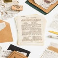 Miniatyrbilde 3 av 5: Vintage Paper Kraft Paper SETT set