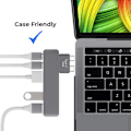 Pikkukuva 2 / 6: Type-C Splitter uros-naaras Dual USB C - USB C