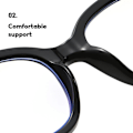 Miniatyrbilde 7 av 10: Lesebriller Dataspillbriller LEOPARD STYRKE 1.0X Leopard Strength 1.0x-Strength 1.0x