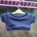 Miniatyrbild 9 av 10: 20 cm T-shirt för dockakläder Tecknad docka 3 3 3