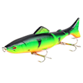 Miniatyrbillede 1 af 10: Multi Section Fishing lokke Minnow Bait 6 6 6