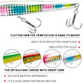 Miniatyrbilde 10 av 10: synkende Minnow Baits Fish Hooks J J J