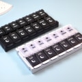 Pikkukuva 5 / 9: 7 Days Pill Box 14 Grids Weekly Lääkesäiliö 2 2 2