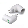 Miniatyrbild 5 av 9: Skruvomvandlare E27 Bulb Light Base EU PLUG EU PLUG EU Plug