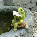 Miniatyrbillede 8 af 10: Statue af frøfigur D D