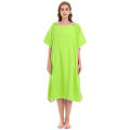 Pikkukuva 1 / 8: Unisex hupullinen pyyhe Poncho VIHREÄ Green