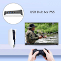 Miniatyrbild 5 av 8: Game Console Extender Laddare USB Hub för PS5