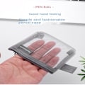 Pikkukuva 3 / 9: 4 kpl Mesh File Bag palapelin säilytyslaukku HARMAA Gray
