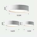 Miniatyrbilde 2 av 10: Led Taklampe Led Downlight SORT--12W SORT--12W Black--12W
